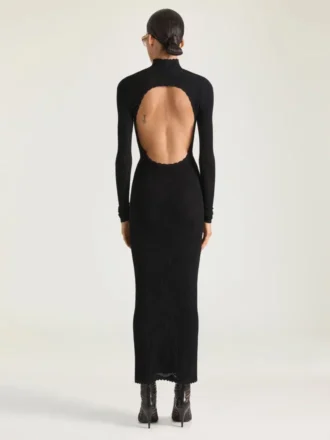 Abito in pizzo floreale