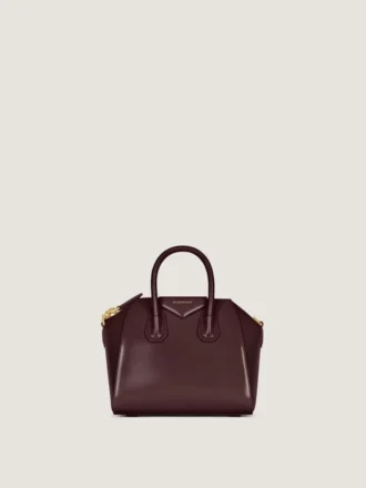 Antigona Bag in pelle Box