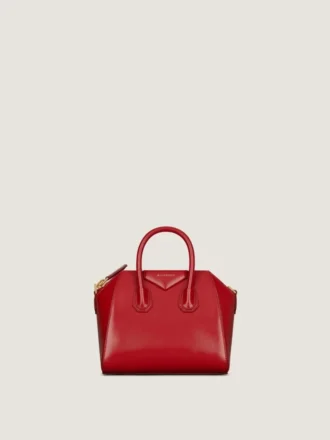 Antigona Bag in pelle Box