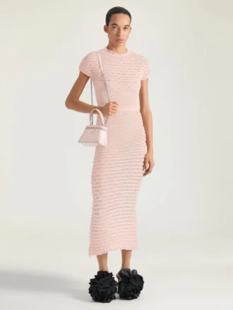 Antigona Bag in pelle Box con catena