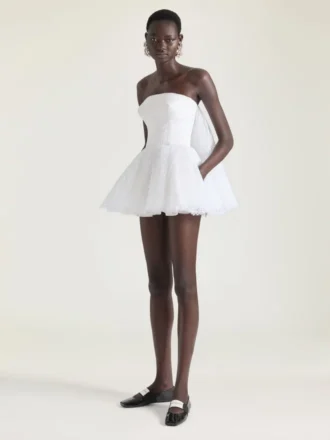 Ballerine con tacco quadrato in vernice