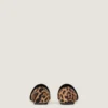 Ballerine con tacco squadrato in pelle di cavallino con motivo leopardato Ballerine con tacco squadrato in pelle di cavallino con motivo leopardato