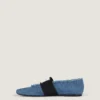 Ballerine squadrate in denim Ballerine squadrate in denim