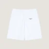 Bermuda con cuciture couture in pile Bermuda con cuciture couture in pile