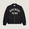 Bomber con cuciture couture in raso ricamato Givenchy Paris Bomber con cuciture couture in raso ricamato Givenchy Paris