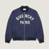 Bomber con cuciture couture in raso ricamato Givenchy Paris Bomber con cuciture couture in raso ricamato Givenchy Paris