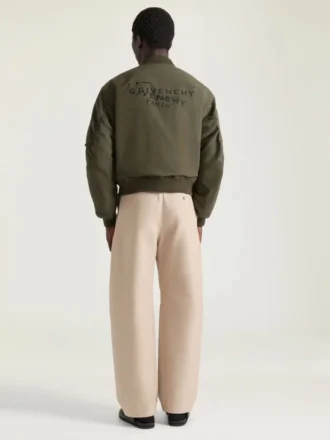 Bomber Couture in cotone con stampa Givenchy