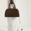 Borsa Antigona East-West in pelle scamosciata Borsa Antigona East-West in pelle scamosciata