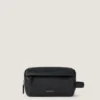 Borsa da toilette U Backpack in pelle martellata Borsa da toilette U Backpack in pelle martellata