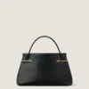 Borsa grande a pieghe in pelle Borsa grande a pieghe in pelle