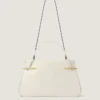 Borsa grande a pieghe in pelle Borsa grande a pieghe in pelle