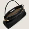 Borsa grande a pieghe in pelle Borsa grande a pieghe in pelle