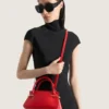Borsa Mini Pinch in pelle