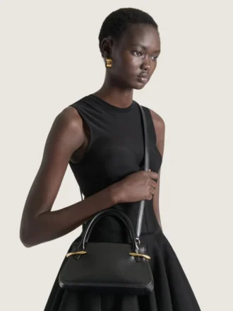 Borsa Mini Pinch in pelle