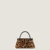 Borsa Mini Pinch in pelle effetto cavallino con motivo leopardato Borsa Mini Pinch in pelle effetto cavallino con motivo leopardato