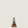 Borsa Mini Pinch in pelle effetto cavallino con motivo leopardato Borsa Mini Pinch in pelle effetto cavallino con motivo leopardato