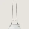 Borsa Mini Pinch in pelle effetto specchio Borsa Mini Pinch in pelle effetto specchio