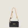 Borsa piccola Pout in pelle con catena Lucky Charms Borsa piccola Pout in pelle con catena Lucky Charms