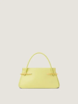 Borsa Pinch media in pelle