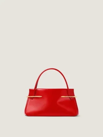 Borsa Pinch media in pelle