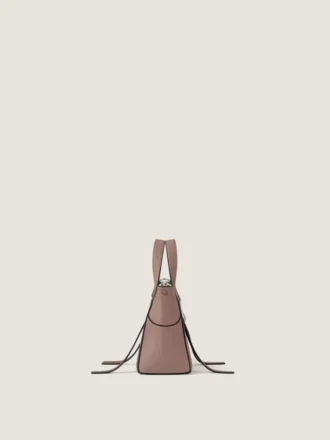 Borsa Small the Snatch in pelle martellata