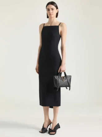 Borsa Small the Snatch in pelle martellata