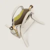 Borsa Small the Snatch in pelle martellata