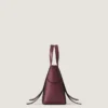 Borsa Snatch media in pelle martellata Borsa Snatch media in pelle martellata