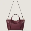 Borsa Snatch media in pelle martellata Borsa Snatch media in pelle martellata