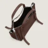 Borsa Snatch media in pelle martellata Borsa Snatch media in pelle martellata