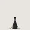 Borsa Snatch piccola in pelle bicolore martellata Borsa Snatch piccola in pelle bicolore martellata