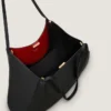 Borsa tote media Facet in pelle martellata Borsa tote media Facet in pelle martellata