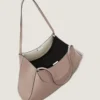 Borsa tote media Facet in pelle martellata Borsa tote media Facet in pelle martellata