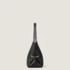 Borsa tote orizzontale a pieghe in pelle nappa Borsa tote orizzontale a pieghe in pelle nappa