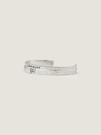 Bracciale a cuffia Givenchy Tape in metallo e smalto
