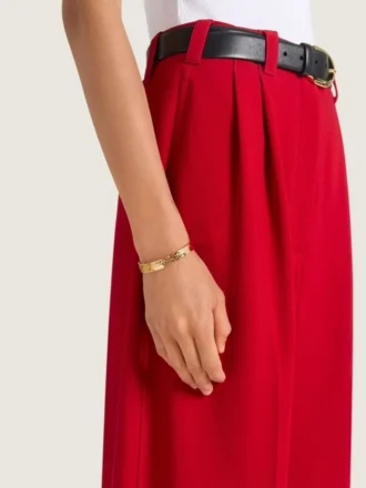 Bracciale a cuffia Givenchy Tape in metallo e smalto