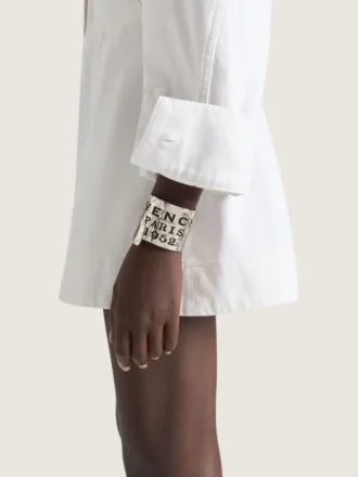 Bracciale a fascia Givenchy in metallo e smalto