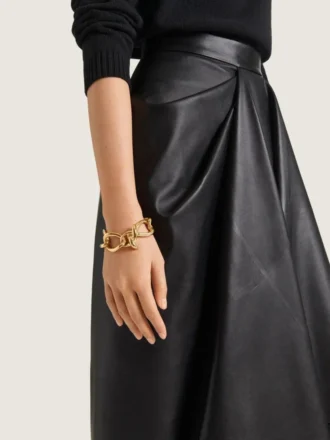 bracciale a maglie in metallo