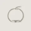 Bracciale Givenchy Tape in metallo e smalto Bracciale Givenchy Tape in metallo e smalto