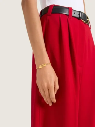 Bracciale Givenchy Tape in metallo e smalto