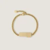 Bracciale Givenchy Tape in metallo e smalto Bracciale Givenchy Tape in metallo e smalto