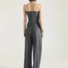Bustier a pallottola su misura in lana