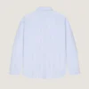 Camicia a righe con cuciture couture in cotone Oxford Camicia a righe con cuciture couture in cotone Oxford