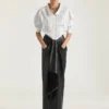 Camicia a righe in cotone e seta Camicia a righe in cotone e seta