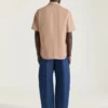 Camicia con cuciture couture in cotone con toppa Givenchy Paris Camicia con cuciture couture in cotone con toppa Givenchy Paris
