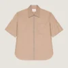 Camicia con zip e cuciture couture Camicia con zip e cuciture couture