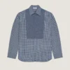 Camicia da smoking in cotone con cuciture couture Camicia da smoking in cotone con cuciture couture