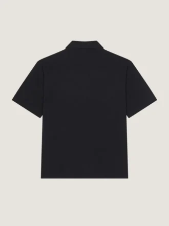 Camicia decorata in maglia di cotone