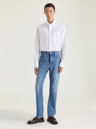 Camicia in cotone Oxford con jacquard Givenchy Paris Camicia in cotone Oxford con jacquard Givenchy Paris
