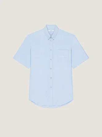 Camicia in cotone Oxford con jacquard Givenchy Paris